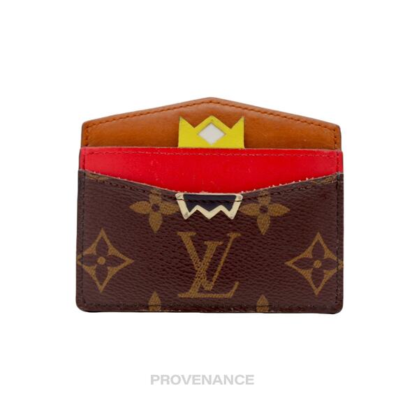 🔴 Louis Vuitton Card Holder Wallet - Tribal Mask Monogram - Picture 2 of 7